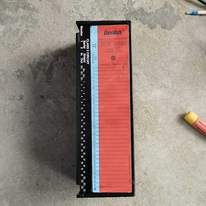 班美萝GEPLC模块IC660BRD024，二手拆机，现货一台包--议价商品
