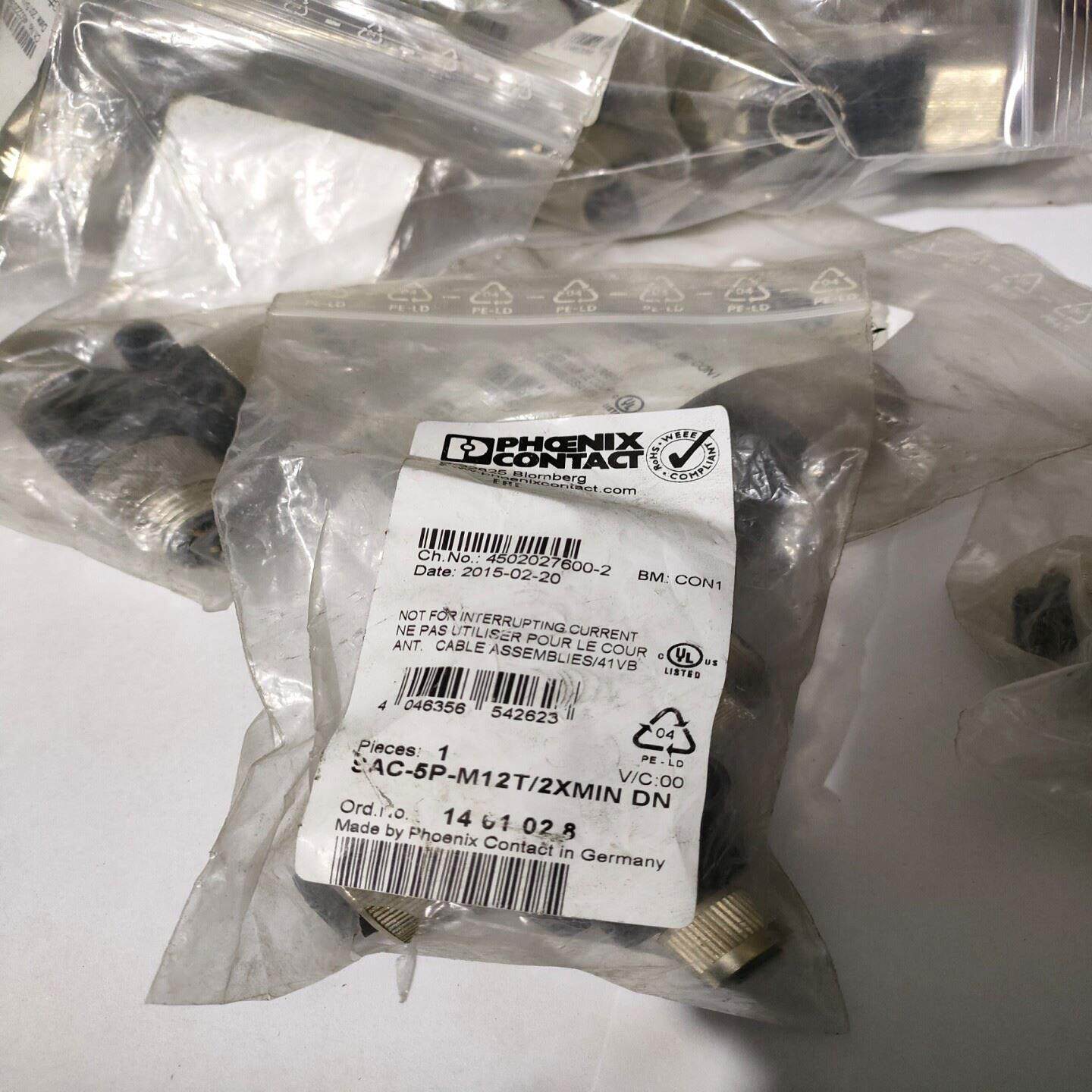 菲尼克斯1401028 SAC-5P-M12T2XMIN议价