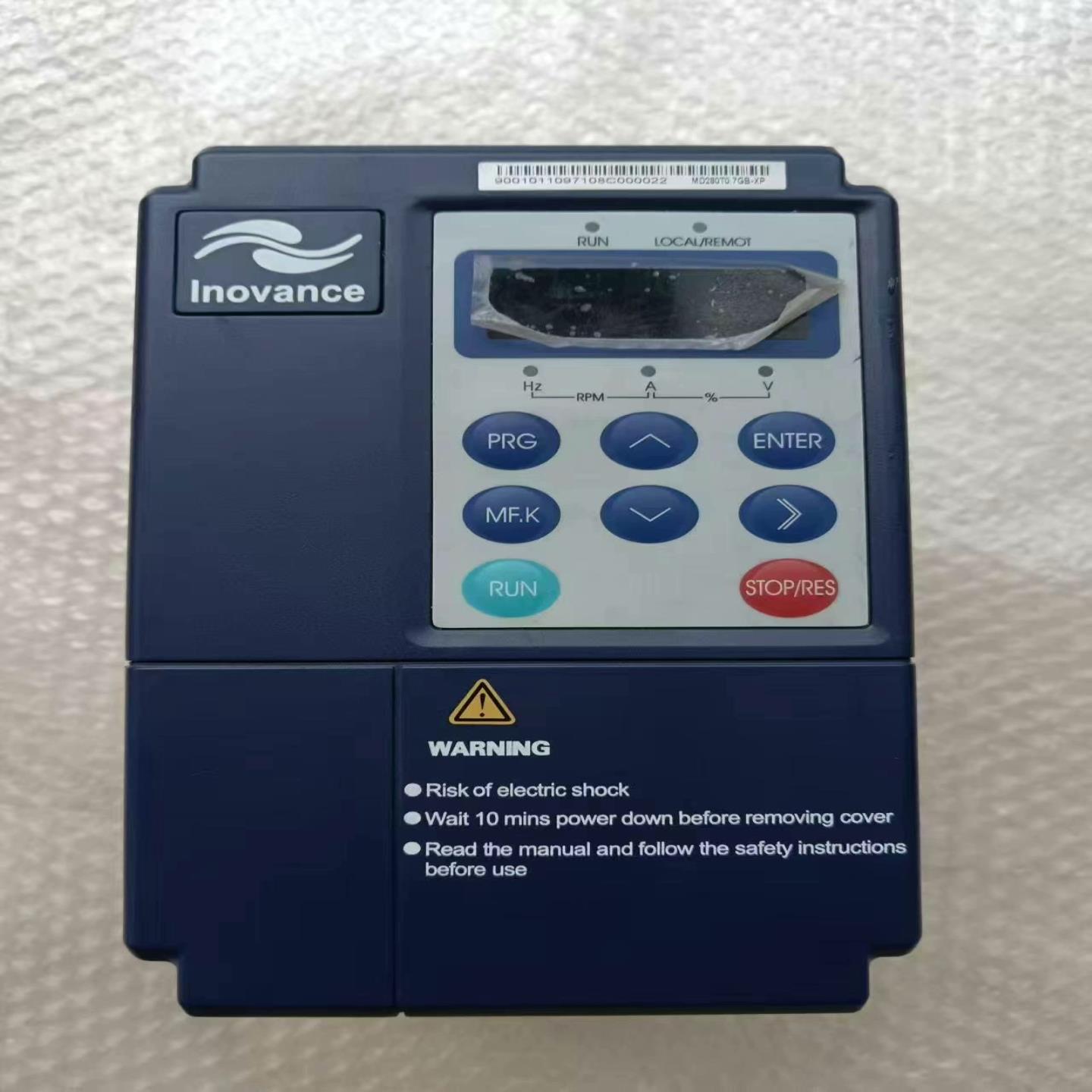 J323*汇川变频器MD280T0.75GB-XP/380v（佳毅工控）