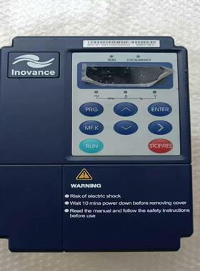 J323*汇川变频器MD280T0.75GB-XP/380v（佳毅工控）