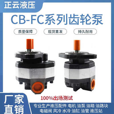 CB-FC10-16-20 CBFC25 32 40 50 齿轮泵 装载机铲车油泵 高压