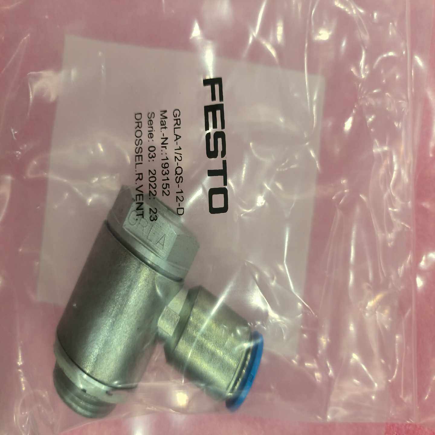 费斯托193152GRLA-1/2-QS-12-D询价