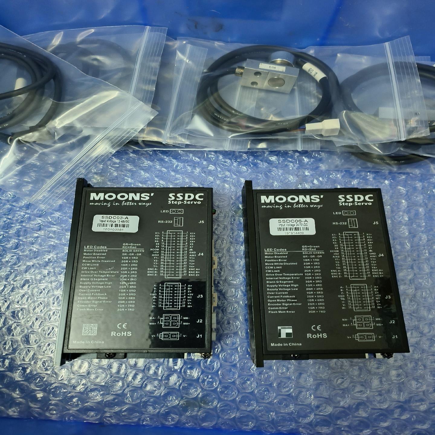 鸣志步进驱动器 MOONS' SSDC03-A  SSDC0~询价