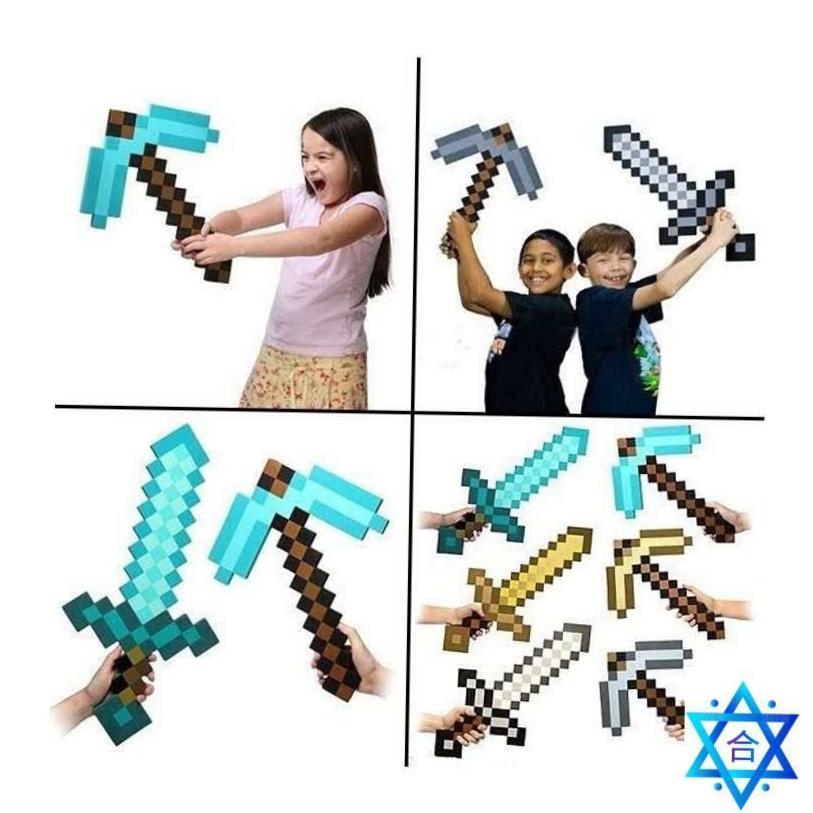 Minecraft build sandbox games EVA my world diamond sword axe