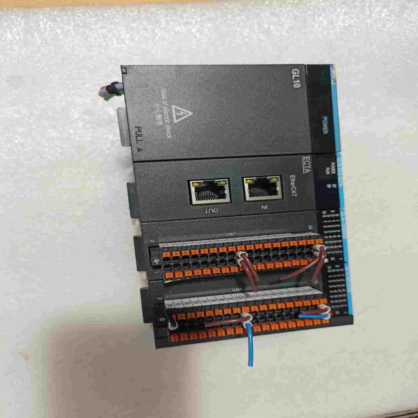 【议价】二手拆机汇川PLC    GL10-PS2 成色漂亮功能