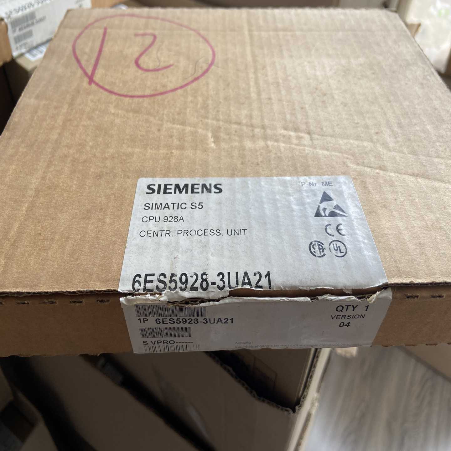 询价~仅开封6ES5928-3UA21 6ES5 928-