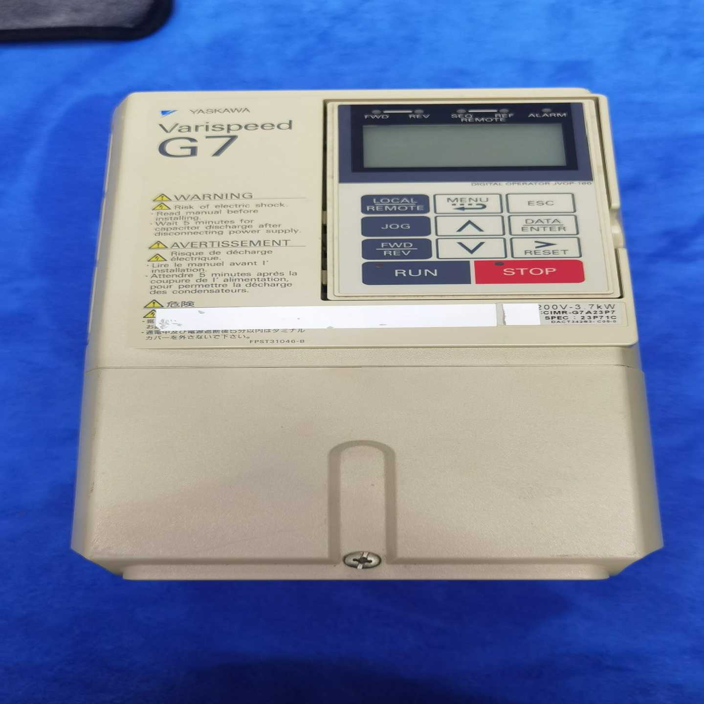 (询价)安川G7系列CIMR-G7A43P7变频器，件3台，20