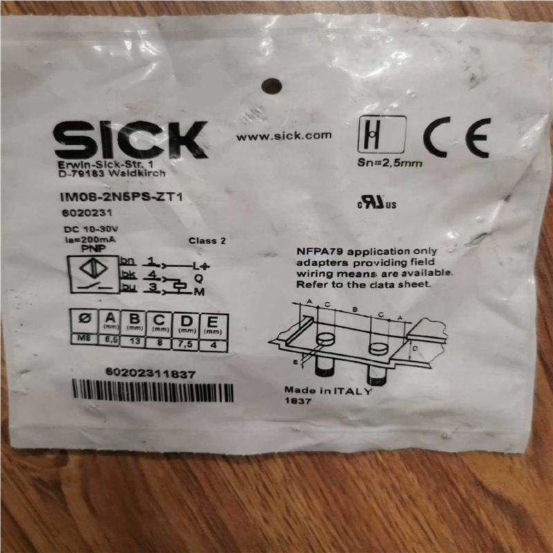 议~SICK 6020231  IM08-2N5PS-ZT1