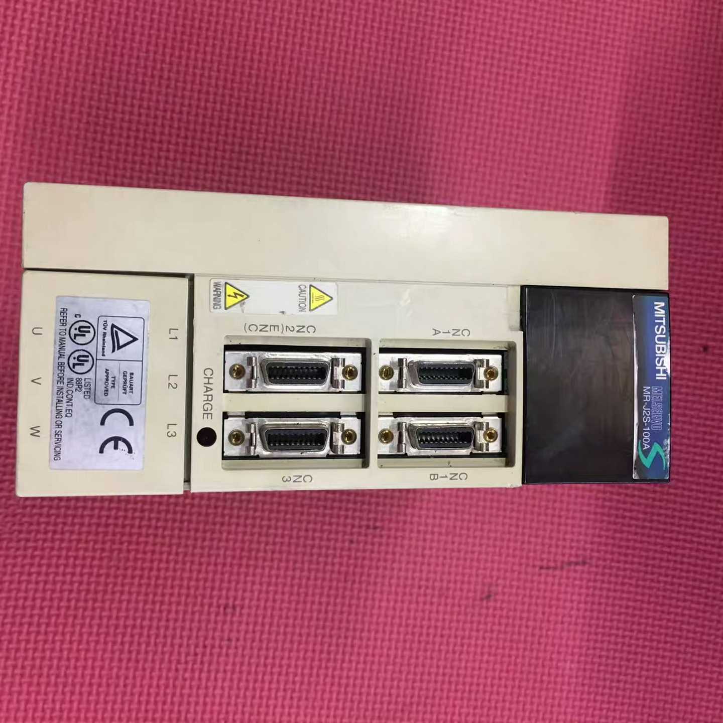 (询价)三菱驱动器MR-J2S-100A功能测试OK有 保修成色如图