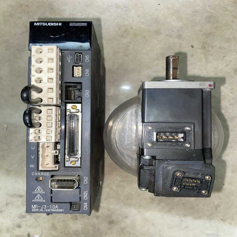 伺服驱动 电机 套装 MR-J3-10A HF-KP13【鑫鑫商铺】