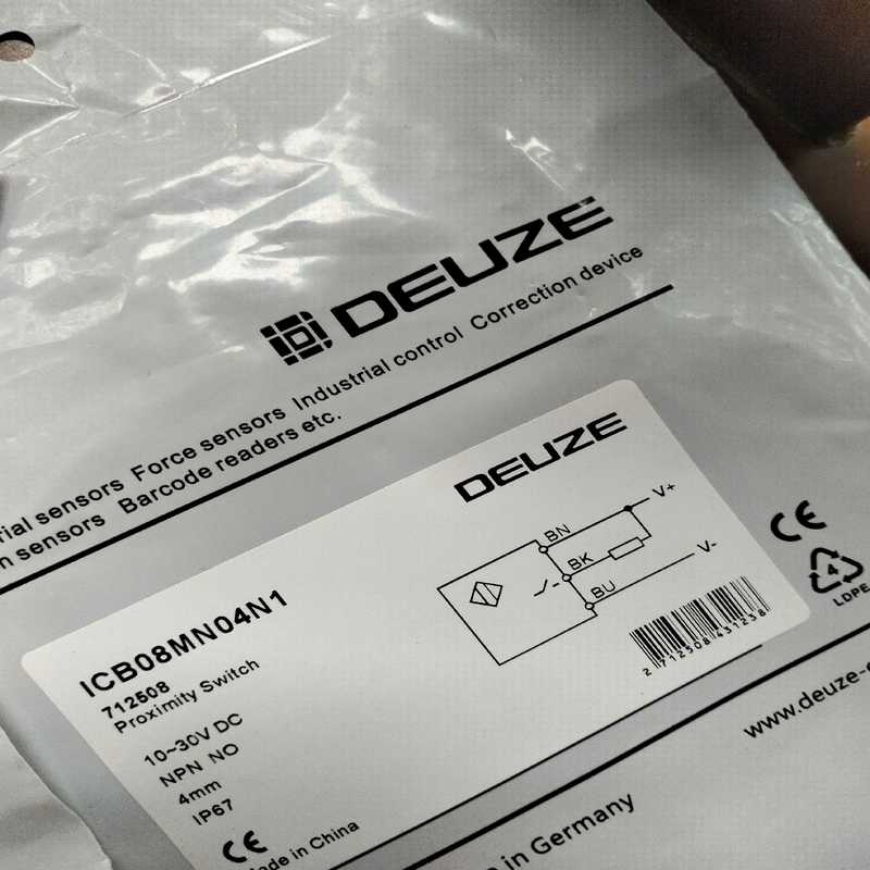议价DEUZE光电开关 型号：ICB08MN04N1