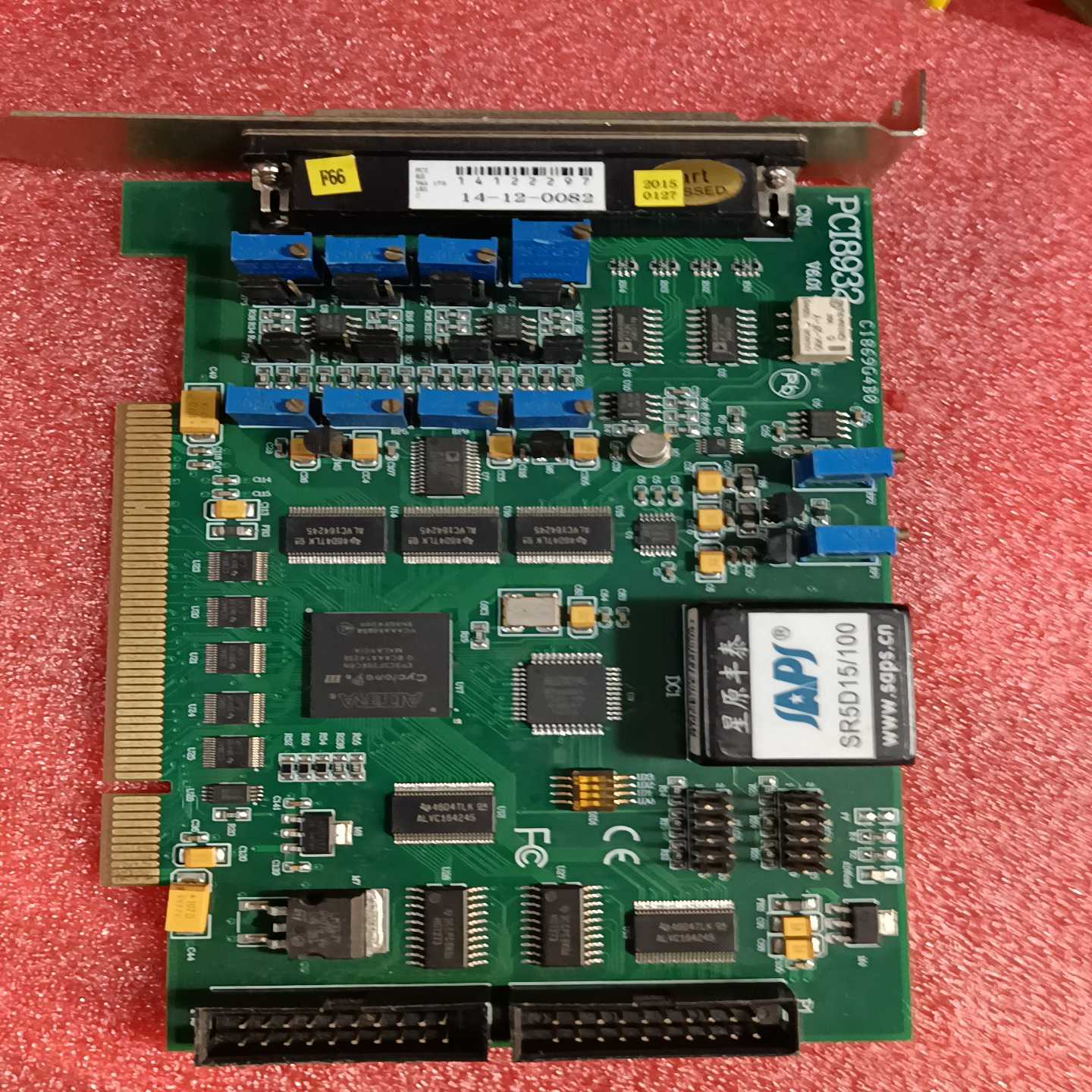 PCI8932模拟量采集卡16路 AD和DA和DIO 北京阿【鑫鑫商铺】