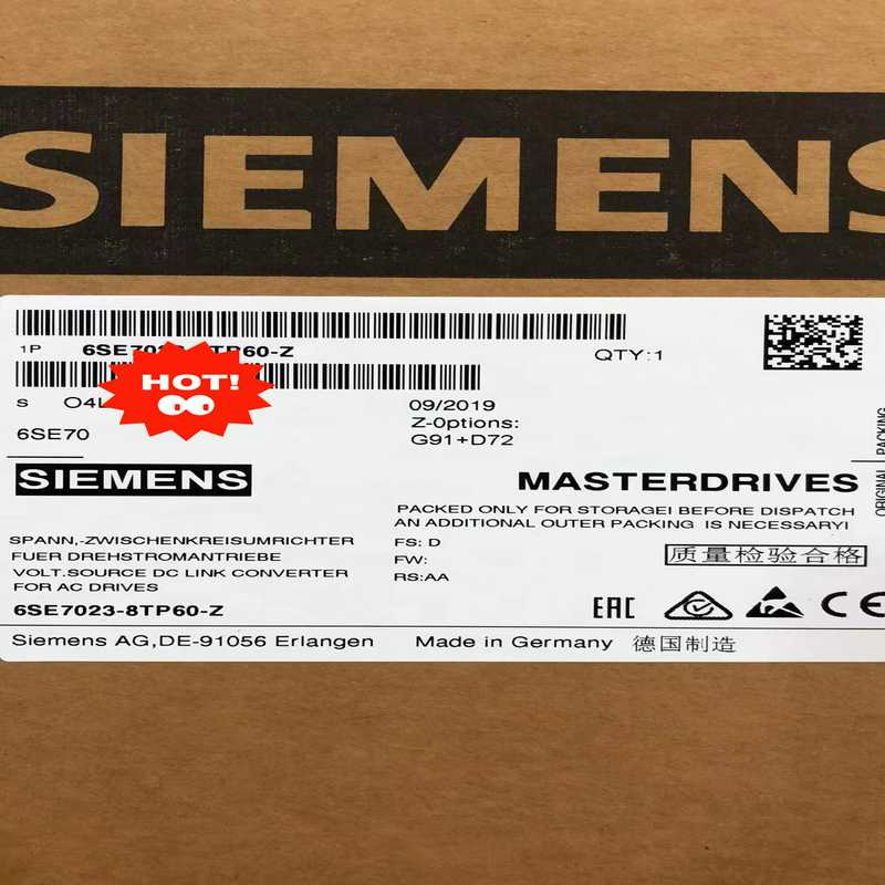6SE7021-3TP60-Z西门子变频器全新正品 质保一年（崽载电子）