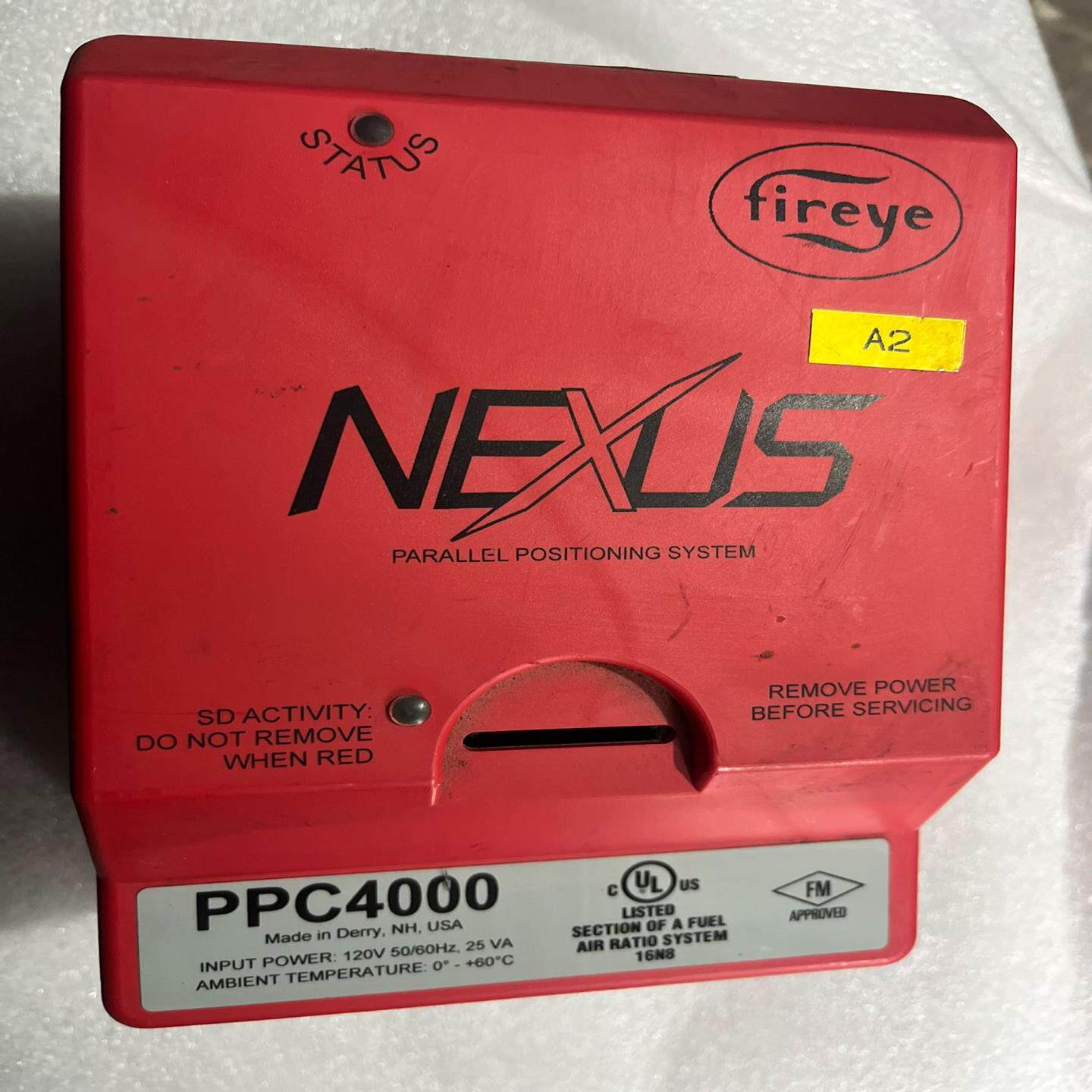 FIREYE燃烧器控制器PPC4000，包功能，无插头了{议价}