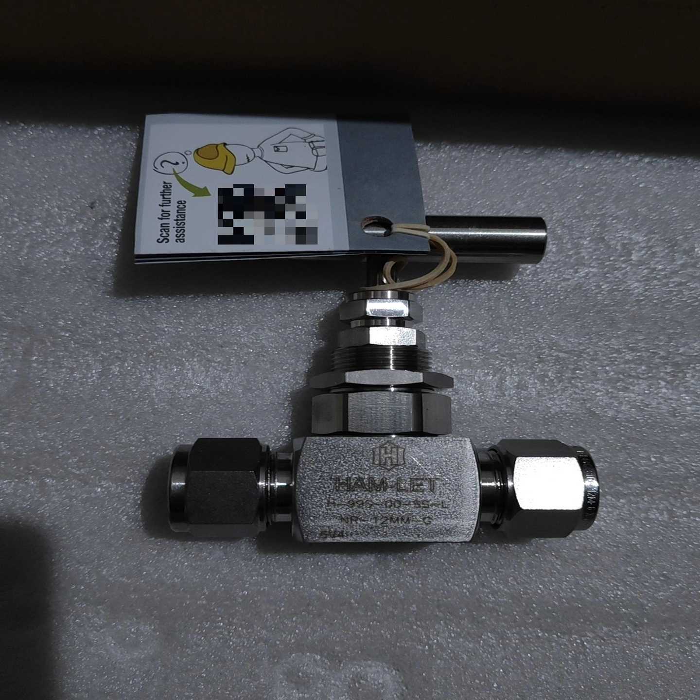 哈姆雷特球阀 H-99S-00-SS-L-NR-12MM-G【鑫鑫商铺】