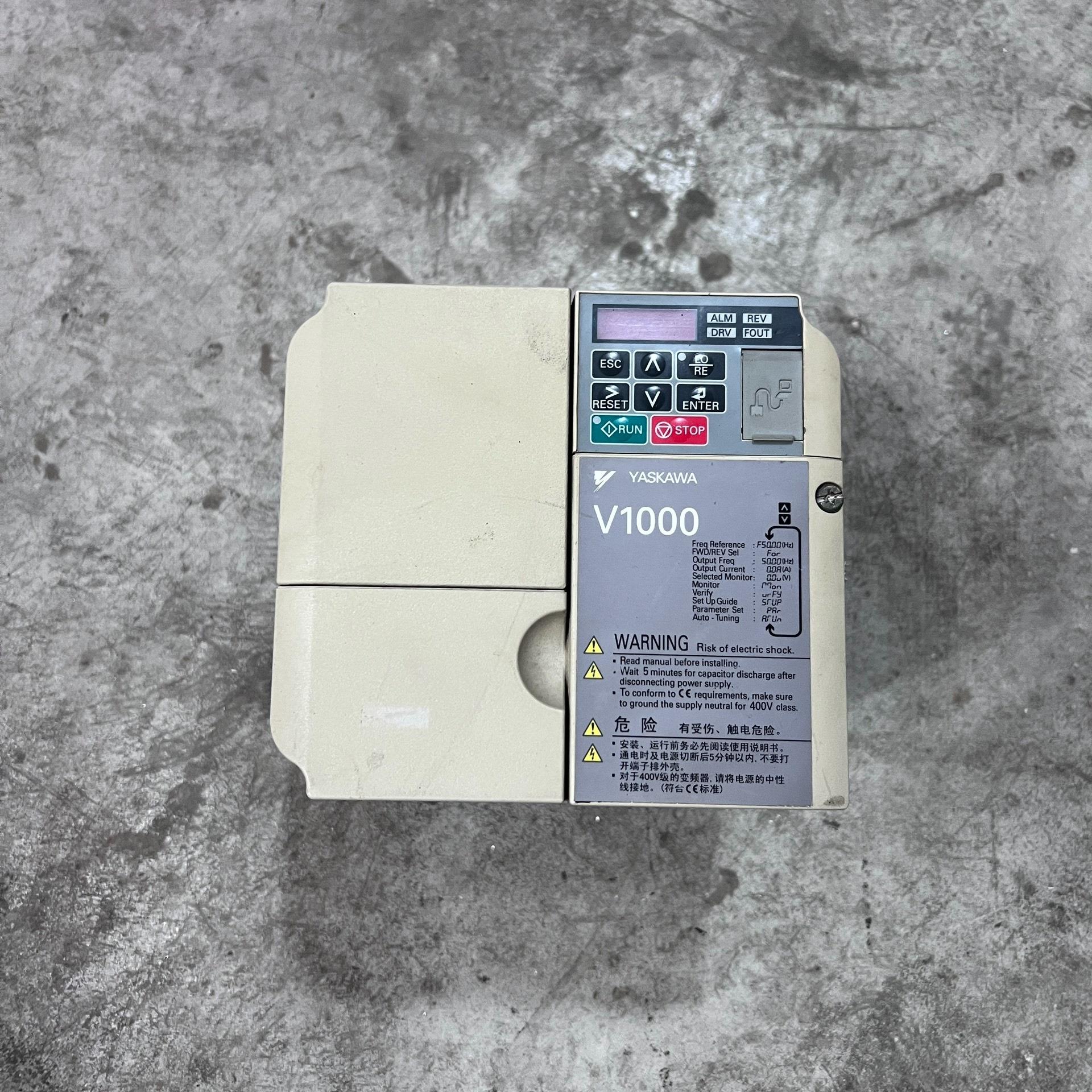 安川变频器 CIMR-VB4A0011BBA 5.5KW/3（佳毅工控）