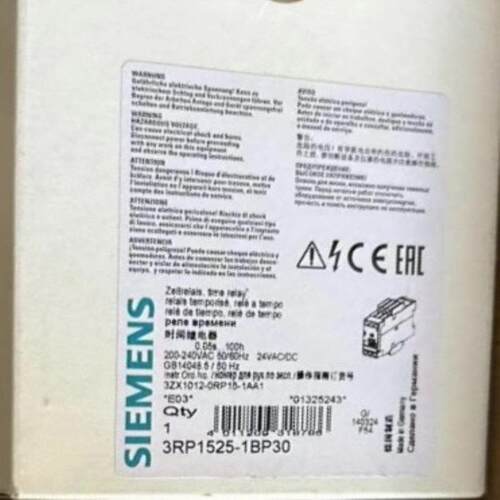 时间继电器3RP1525-1BP30询价