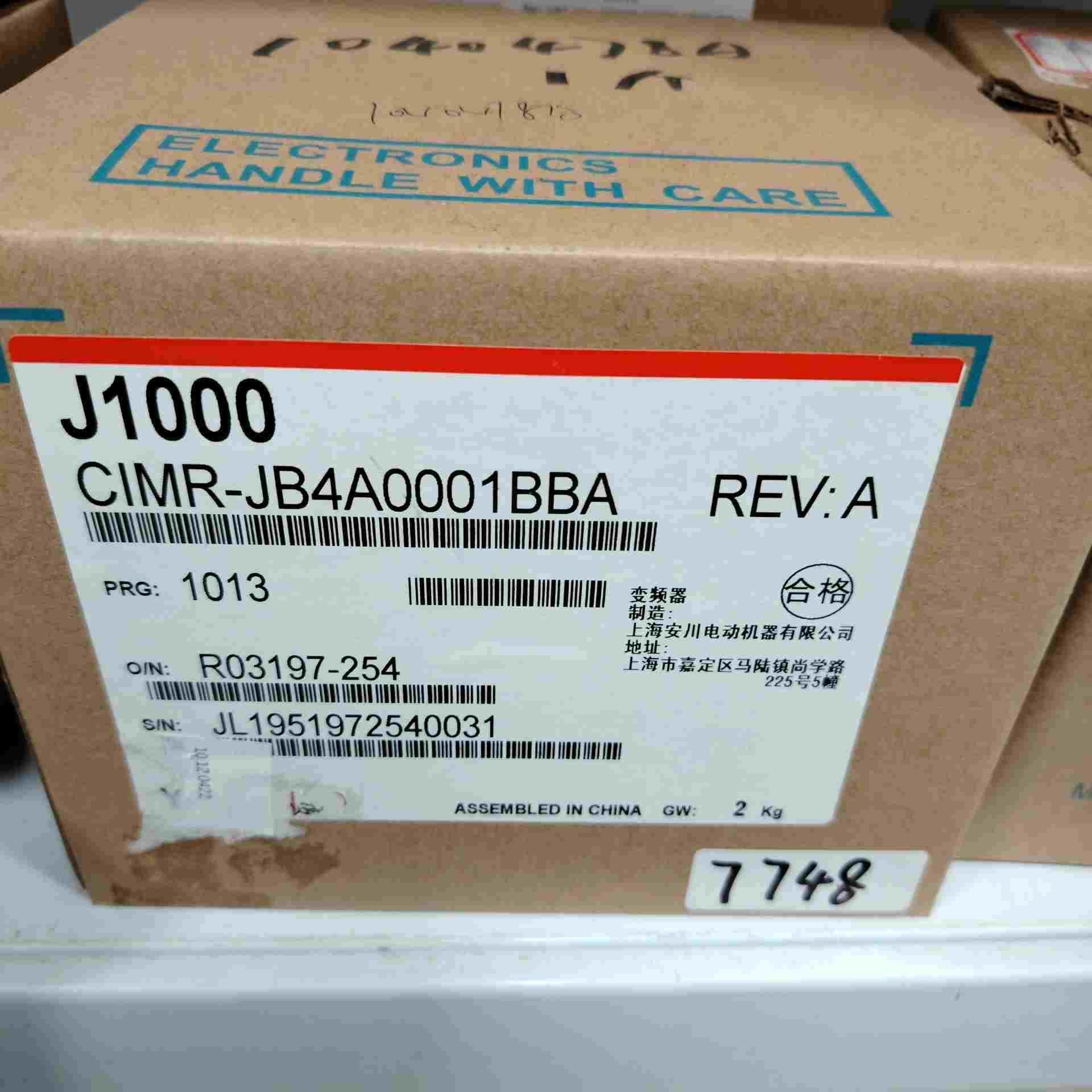 安川变频器J1000 CIMR-JB4A0001BAA--议价商品