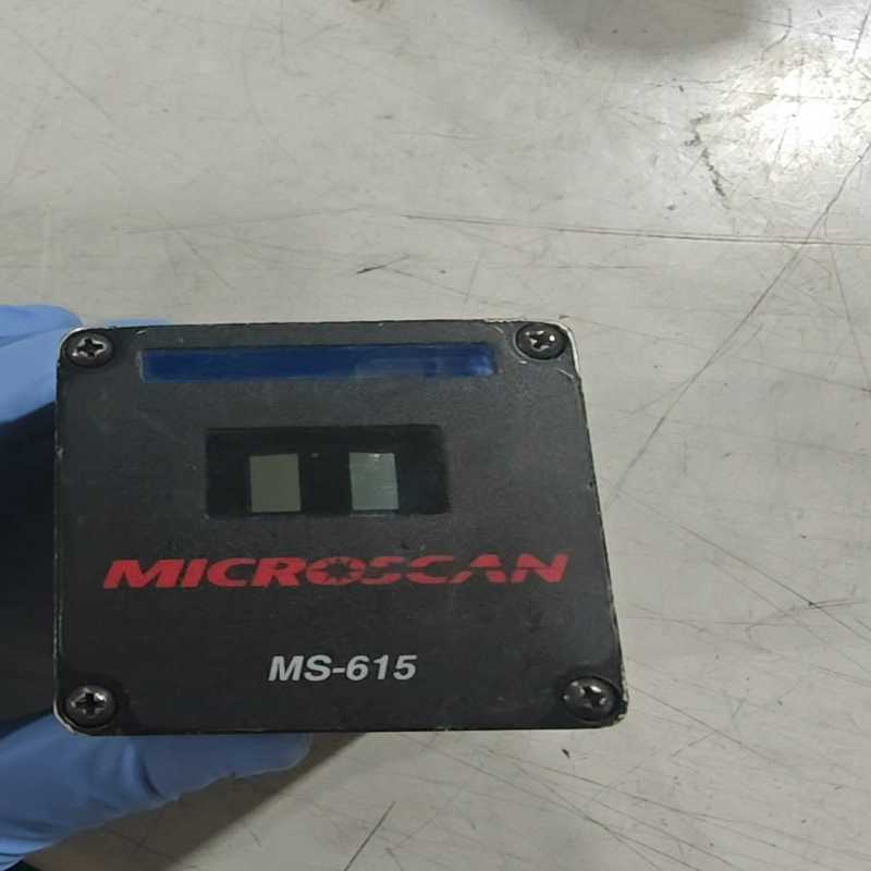 议价MICROSCAN迈思肯MS-615，工业激光扫描器，拆机品