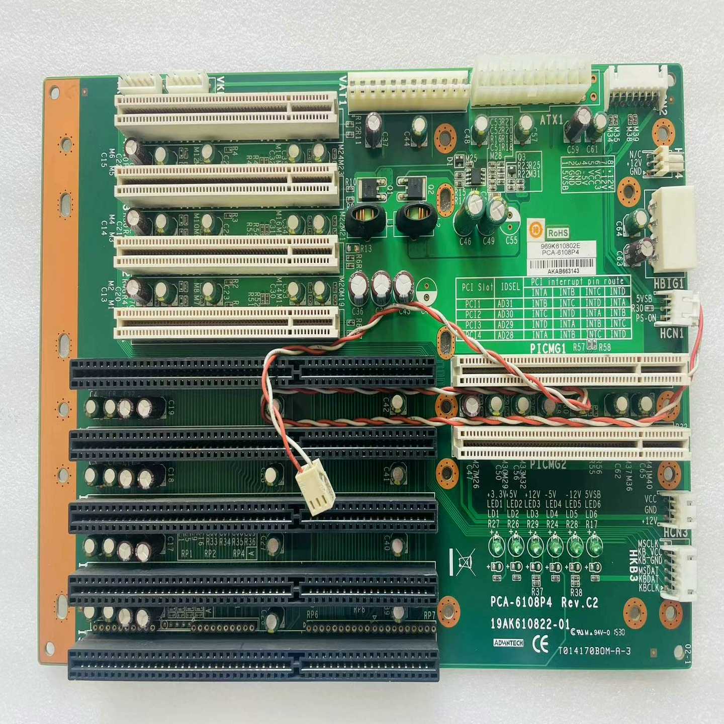 询价~研华PCA-6108P4工控机底板 成色新10片