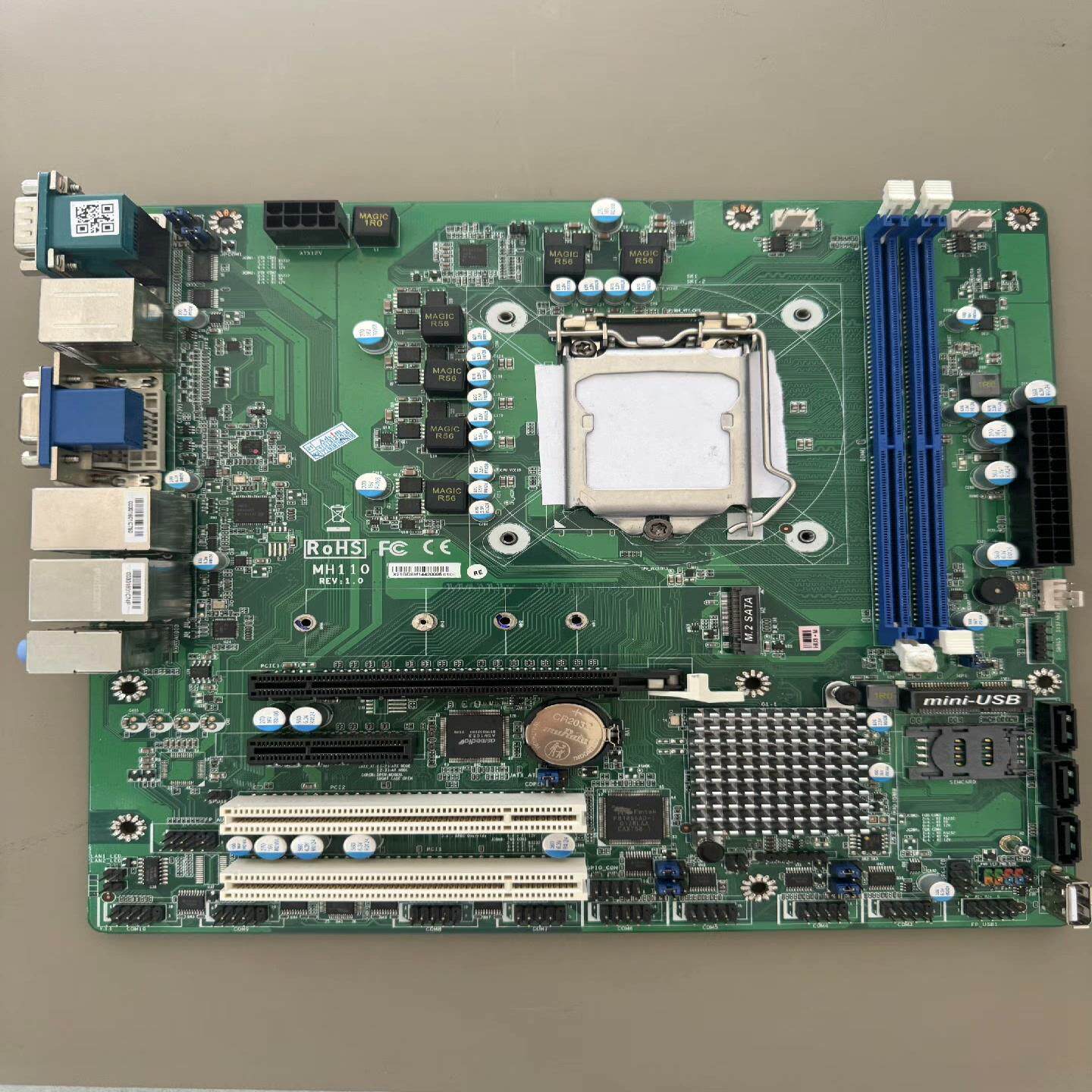 MH110 REV:1.0 双千兆工控主板1151（佳毅工控）