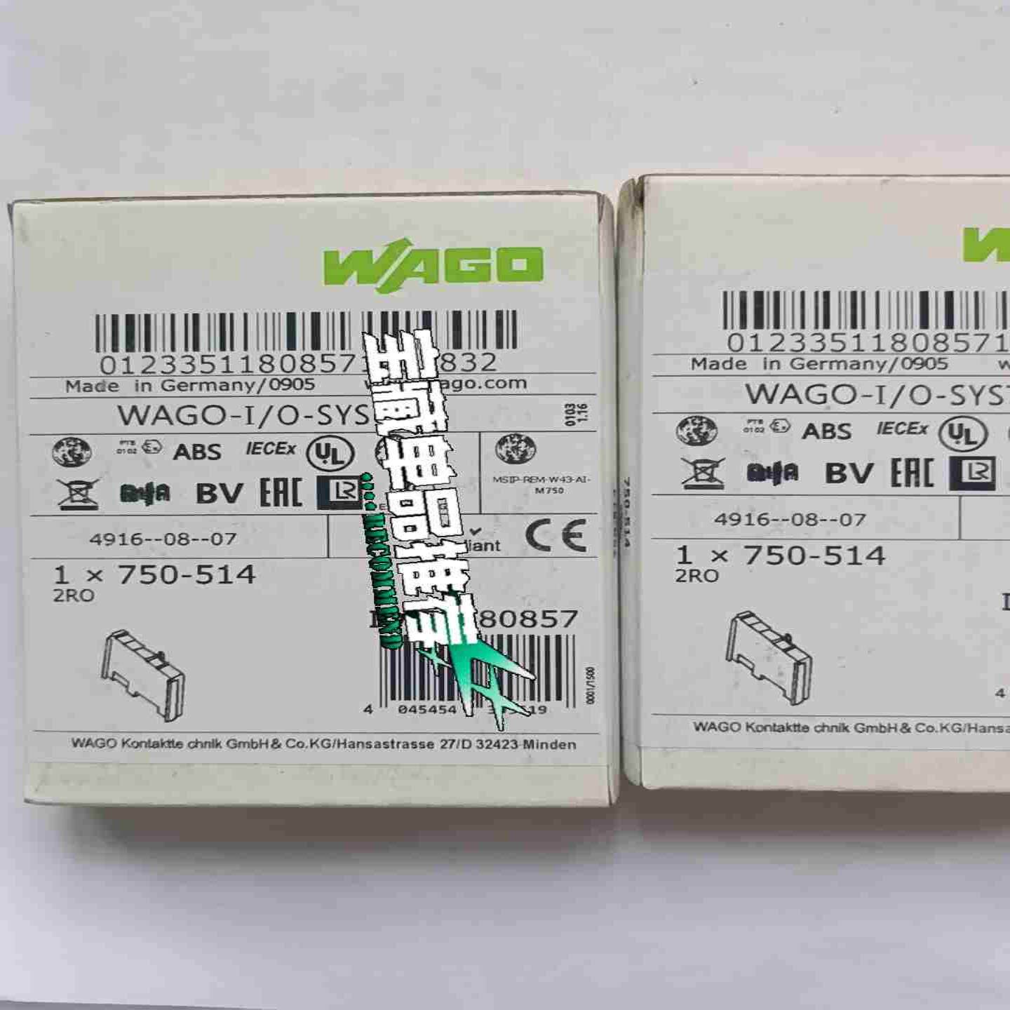 询价WAGO万可模块750-514  议价~可接维修