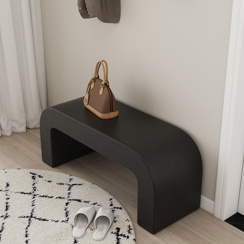 网红入户门口穿鞋换鞋凳玄关进门客厅家用床尾凳北欧服装店长