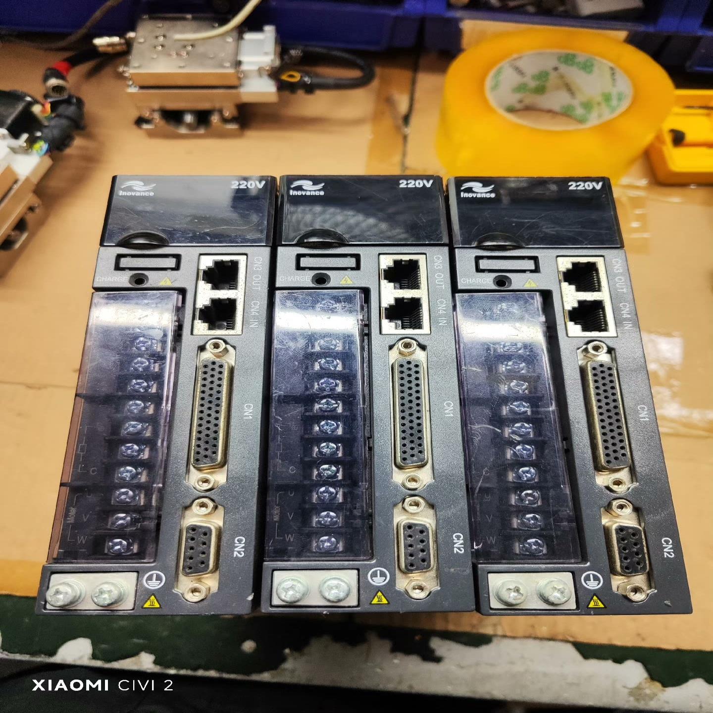 【议价】IS620NS1R6I 汇川200w伺服驱动器拆机的成色