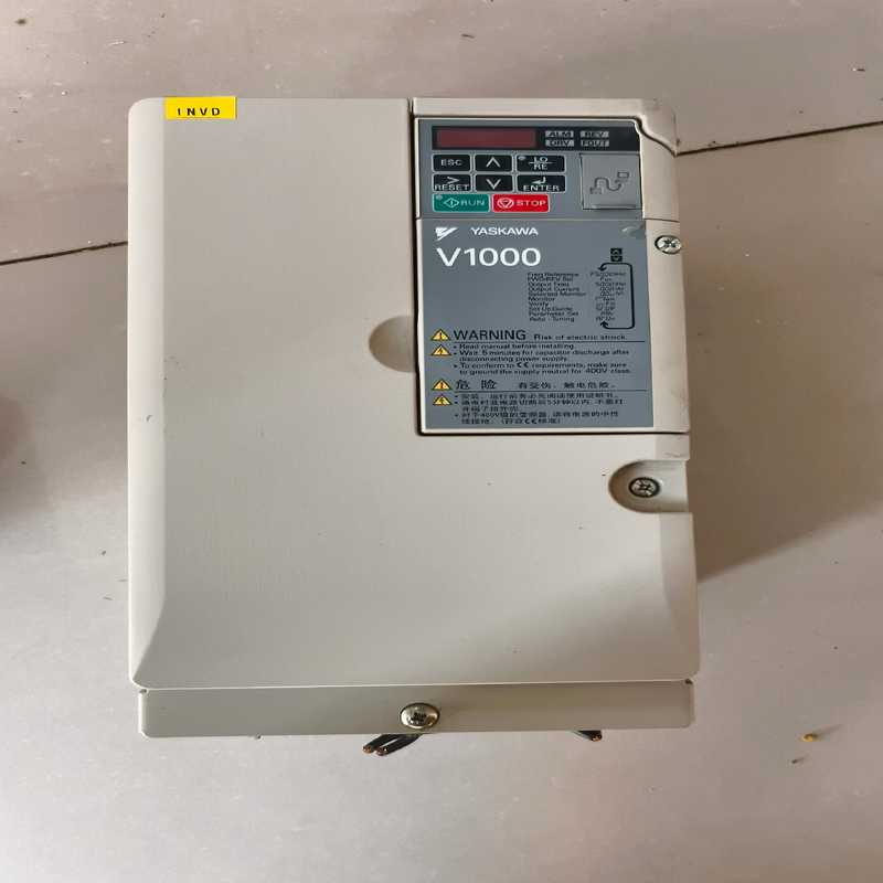 安川V1000变频器，CIMR-VB4A0018FBA，7.[浩蓉商户]