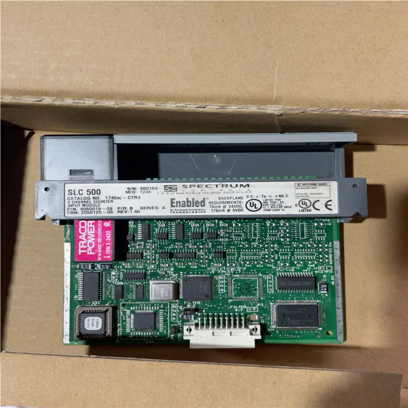 询价~罗克韦尔模块、1746sc-CTR4、旧的实物图。