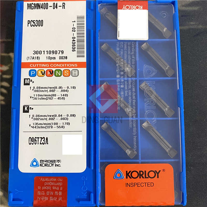 正品 韩国克洛伊 数控刀片 数控刀粒 MGMN400-04-R PC5300