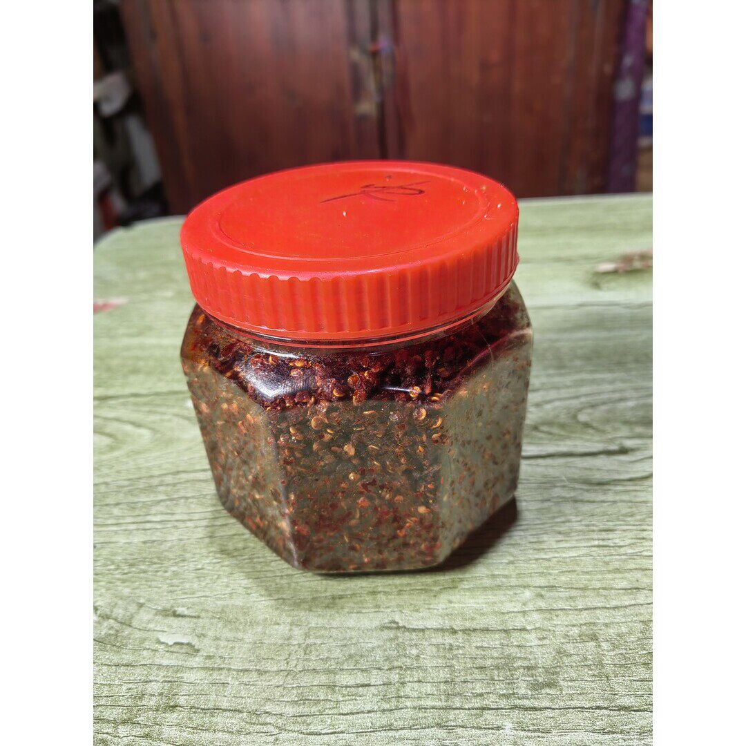 农家苗家特色手工擂钵油辣椒