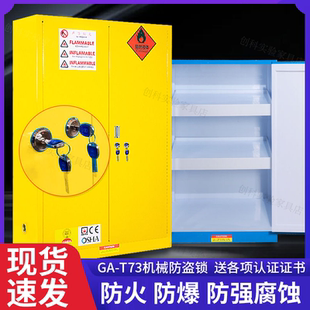 双锁防腐蚀易制毒化学品防火防爆柜 GA双锁防爆柜 耐酸碱防爆柜