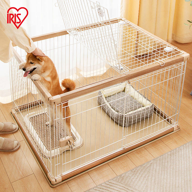 爱丽思家用狗笼子大中小型犬狗围栏爱丽丝日式高级室内栅栏狗
