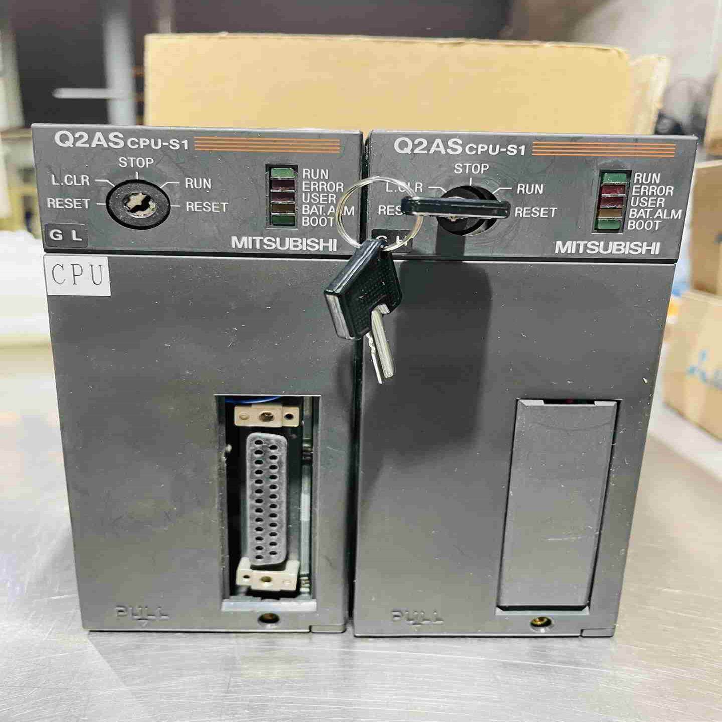 三菱CPU模组型号Q2ASCPU-s1未使用不议价