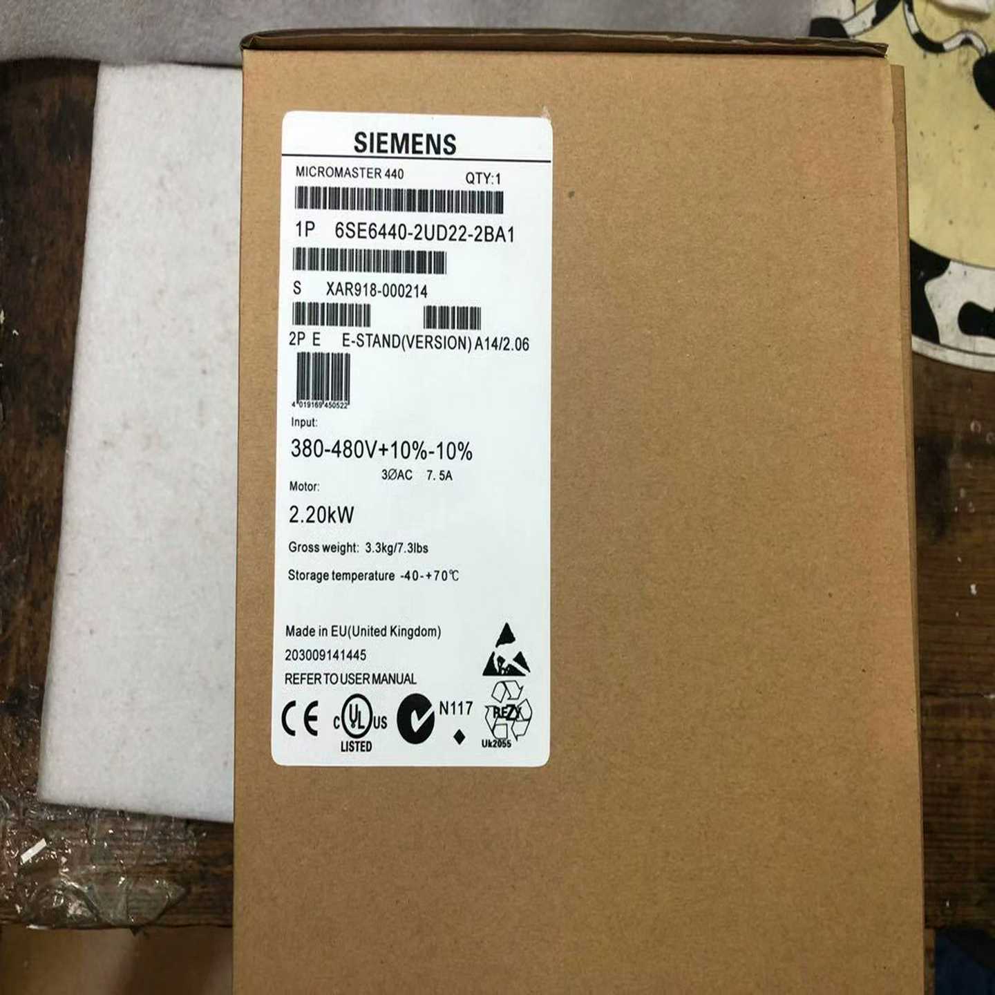 变频器6se6440-2ud22/2ue22-2ba1/2c【鑫鑫商铺】