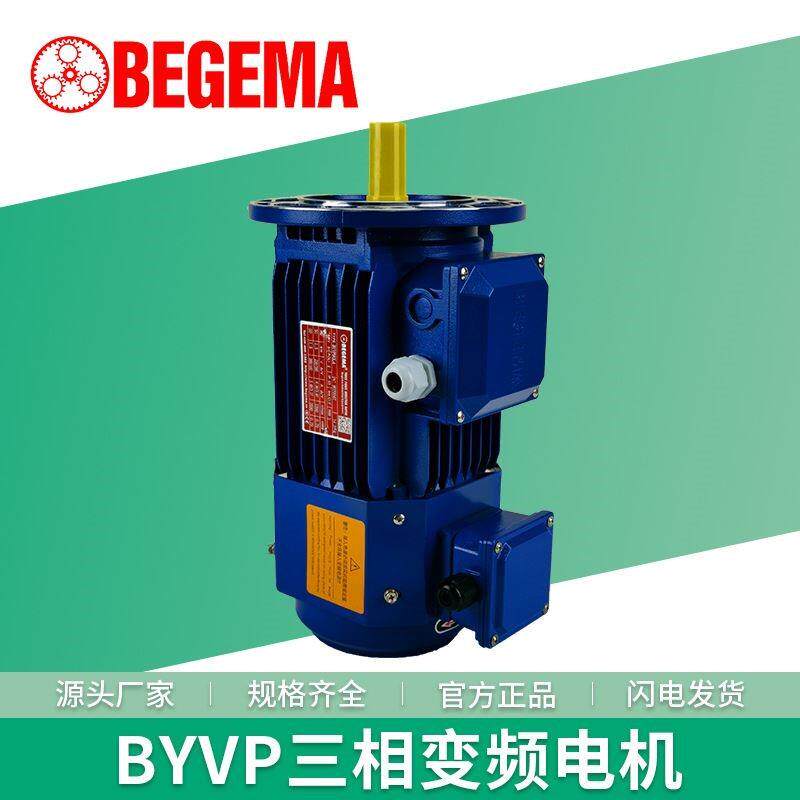 6级电机大法兰立式安装716-5-025变频调速电动机