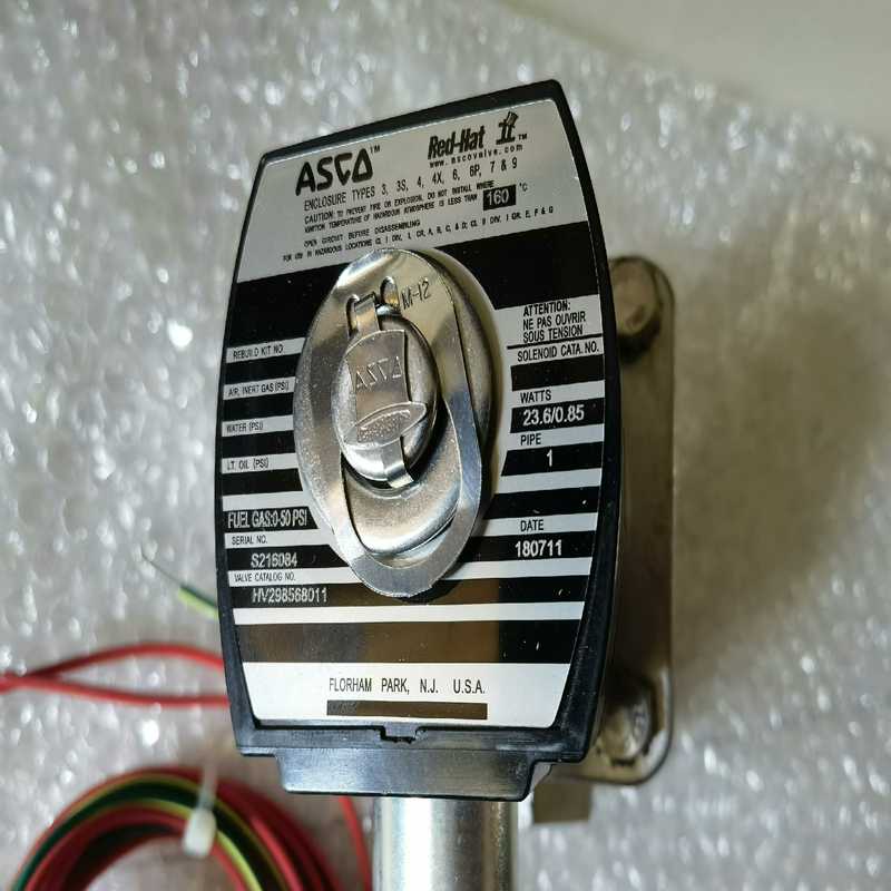 美国ASCO油气专用电磁阀HV298568011库存2件[浩蓉商户]