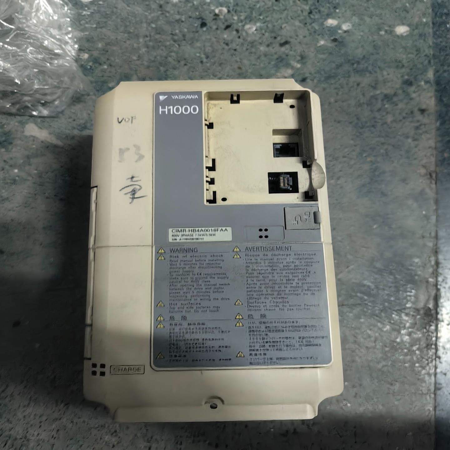 安川H1000变频器CIMR-HB4A0018FAA 7.5(佳毅工控)