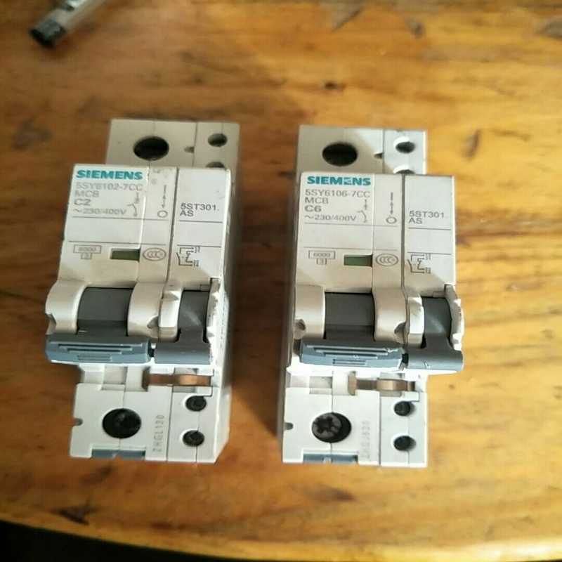 议价西门子空气开关小型断路器5SY6102-7CC  C2/C6