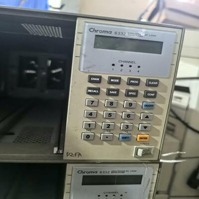 Chroma6332 双负载模块外框，实物拍照。成色如图。一（豆豆设