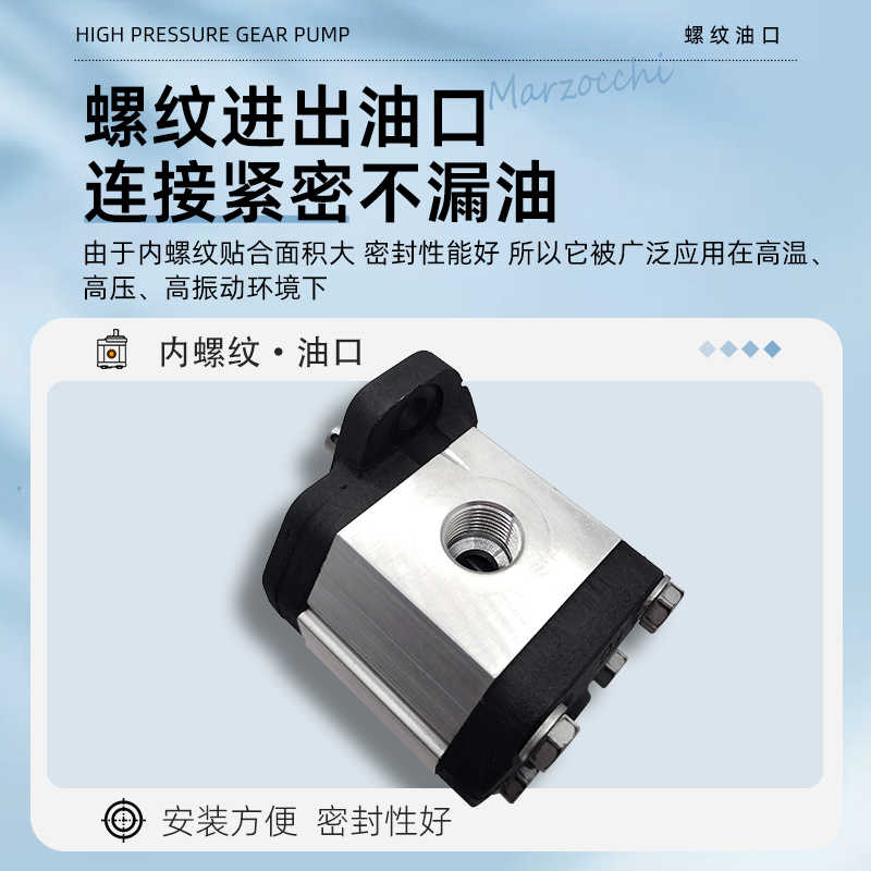 马祖奇高压齿轮泵GHP1A/2A-D-3/4/5/6/7/9/11/13/16/20/34/37-