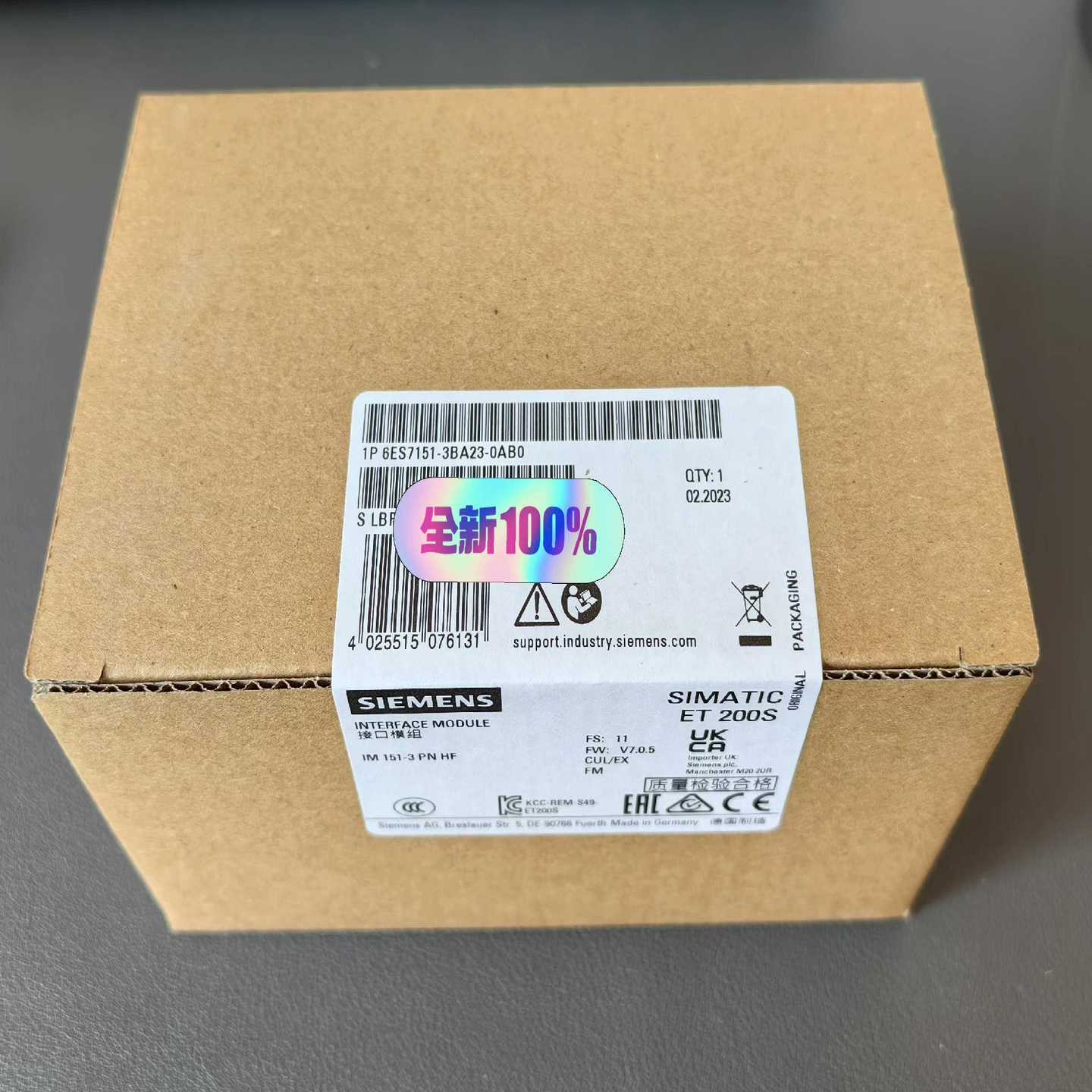 (询价)1P 6ES7151-3BA23-0AB0