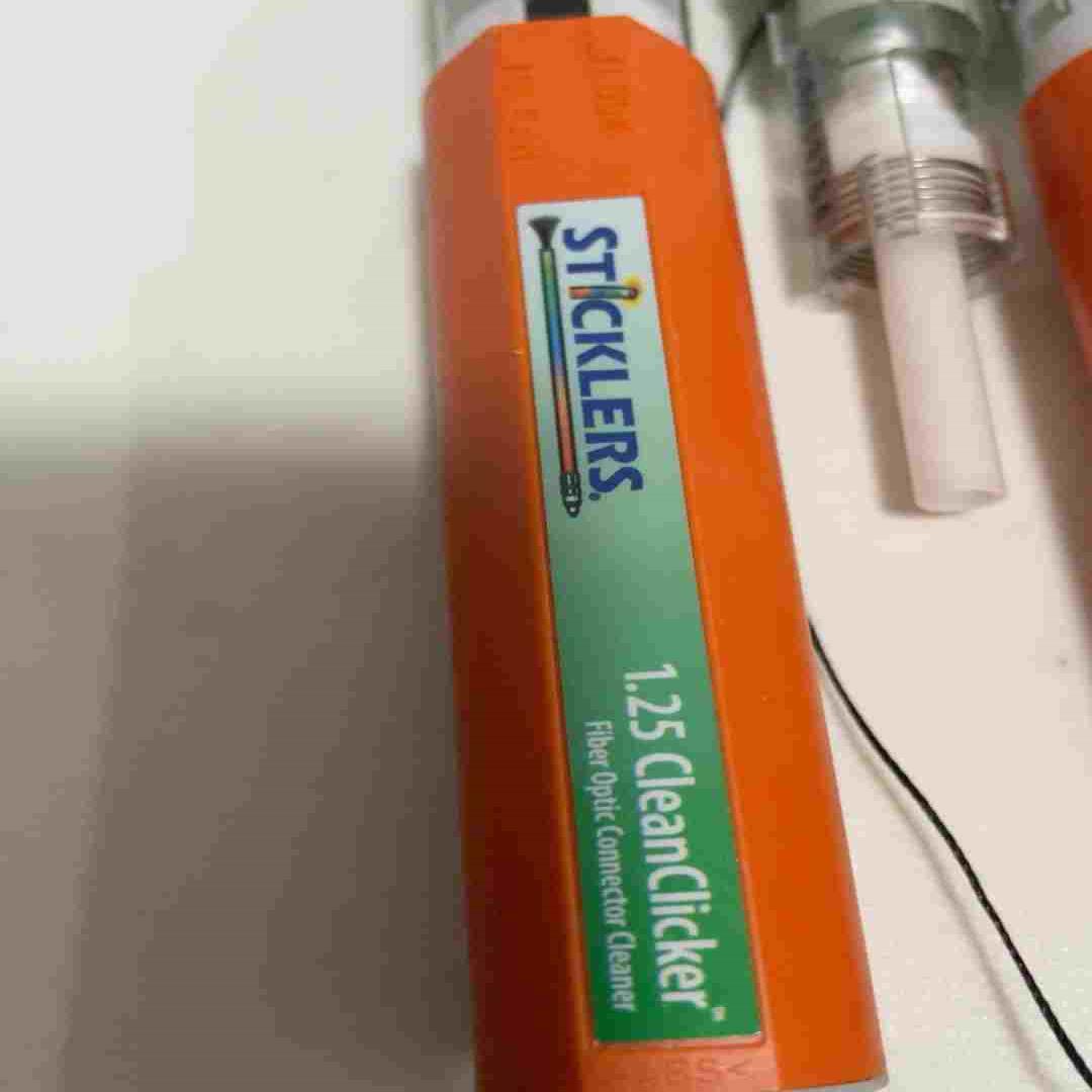 sticklers光纤清洁笔光模块跳线插芯端面接口清洁器.清~议价