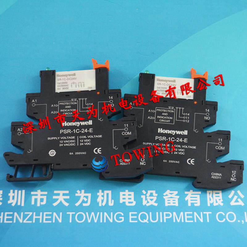 全新原装 SR-1C-AD-24E Honeywell霍尼韦尔超薄型中间继电器议价