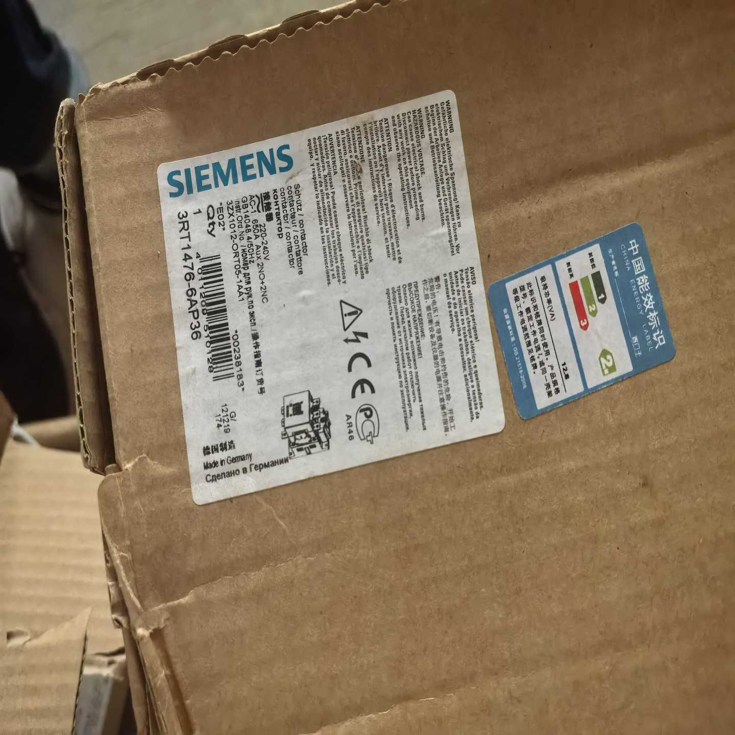 (询价)接触器3RT1476-6AP36 220-240V