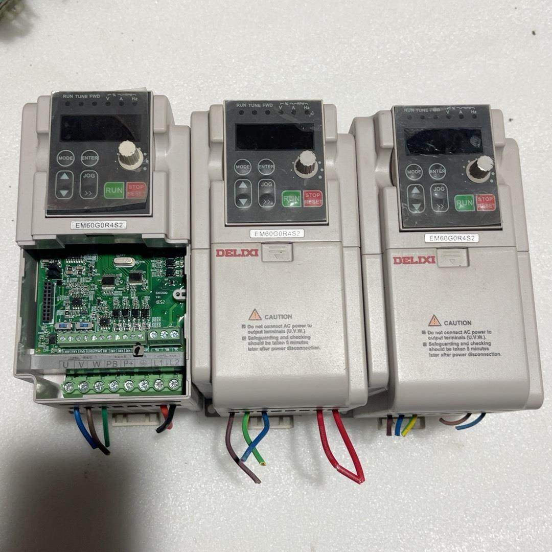 议价德力西变频器EM60G0R4S2三台0.4kw 220V 标