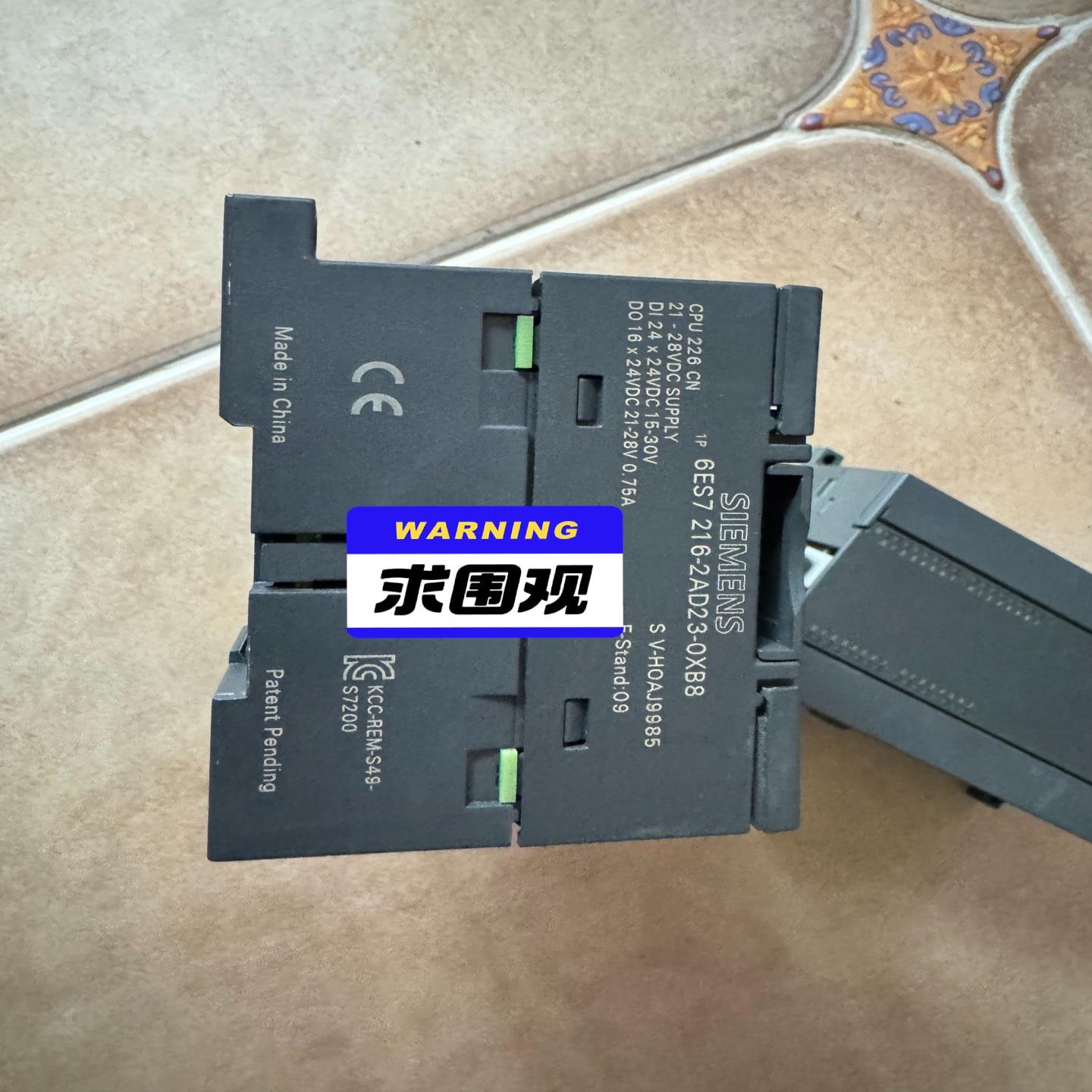 西门子 PLC模块6ES7216-2AD23-0XB8  拆~议价