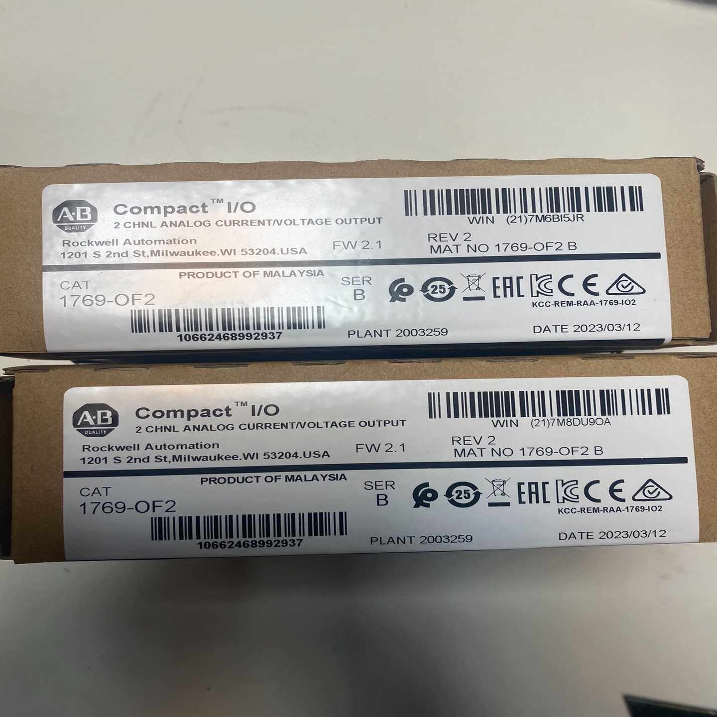 AB罗克纬尔1769-OF2（佳毅工控）