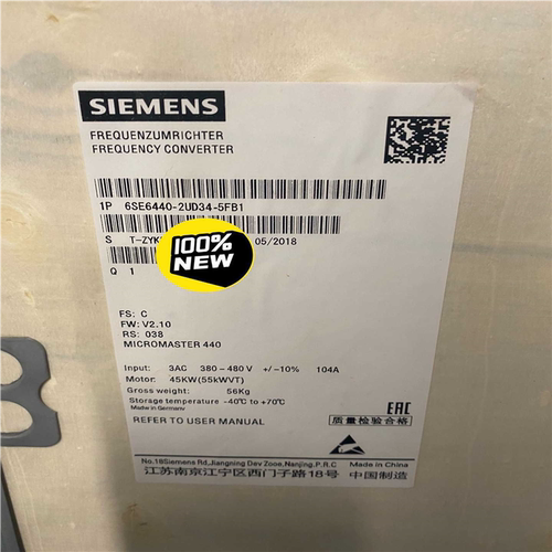 议~6SE6440-2UD34-5FB1 MM440变频器